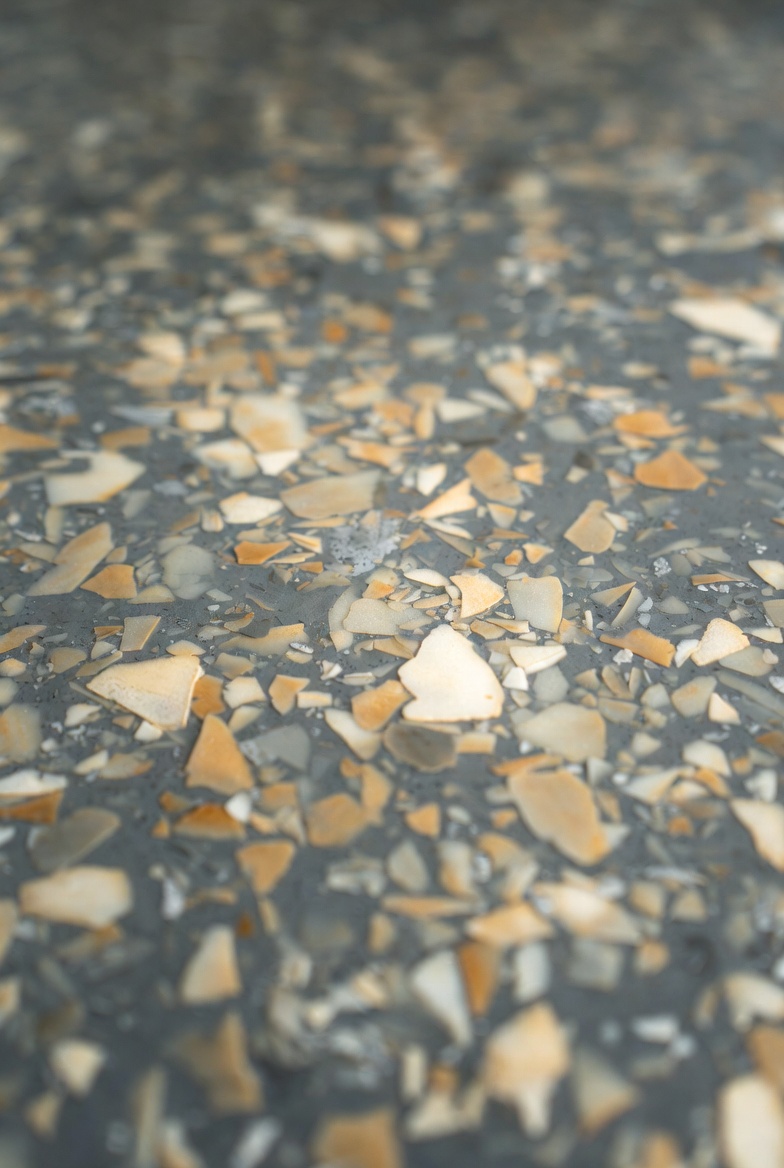 Aspen greige stone finish